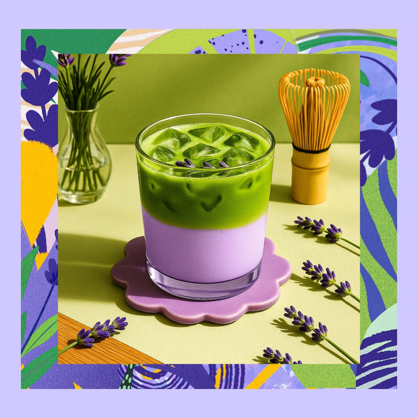 Lavender Matcha – Lavanta Aromalı Ceremonial Grade Matcha Tozu 25 g