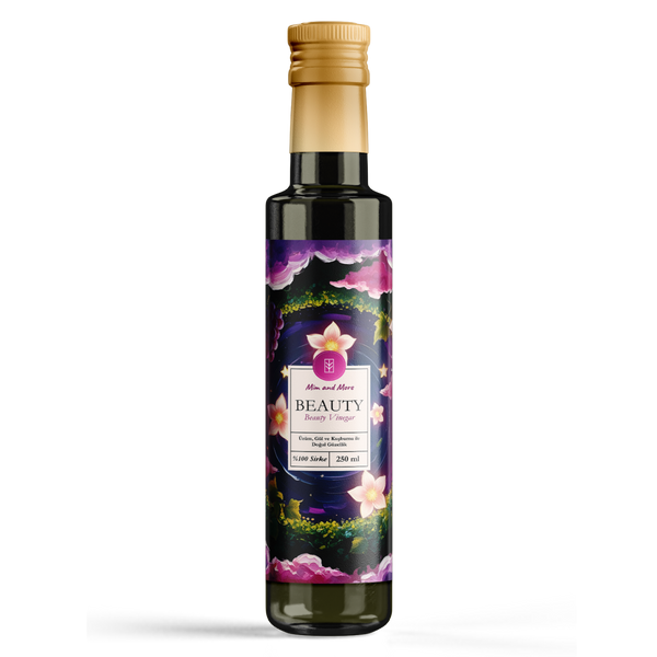 Beauty Sirke – Üzüm, Gül ve Kuşburnu Özlü, %100 Doğal, Katkısız Sirke, 250 ml