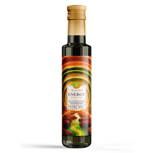 Energy Sirke - Ginseng ve Keçiboynuzlu, %100 Doğal, Enerji Sirkesi, 250 Gr
