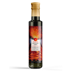 Metabo Fire Sirke – Ananas, Matcha ve Kayısı Özlü %100 Doğal Metabolizma Destekleyici Sirke, 250 ml