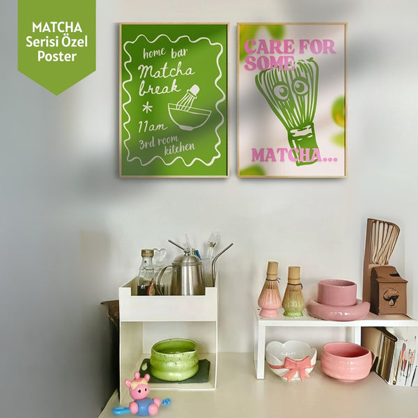 Mim and More x Luminara Studio Care For Some Matcha Poster