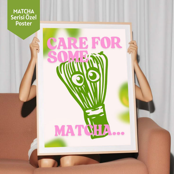 Mim and More x Luminara Studio Care For Some Matcha Poster