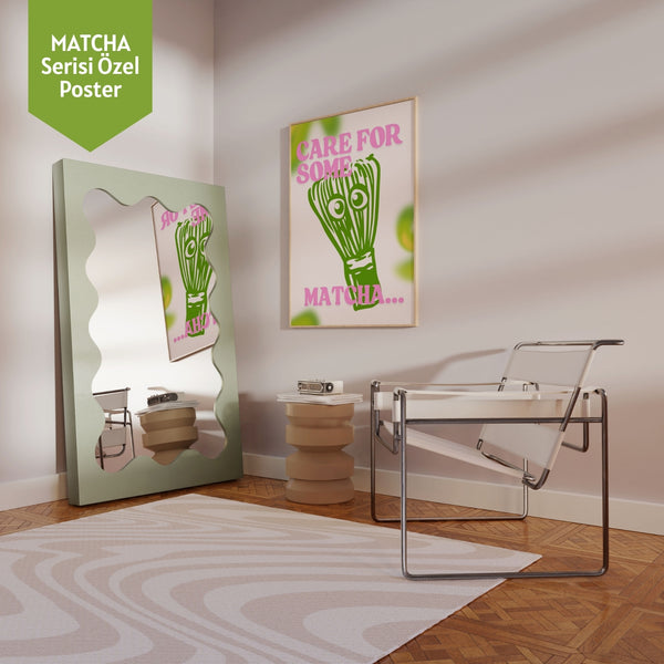 Mim and More x Luminara Studio Care For Some Matcha Poster