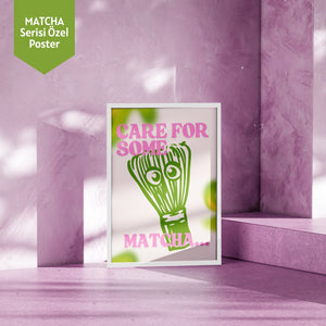 Mim and More x Luminara Studio Care For Some Matcha Poster