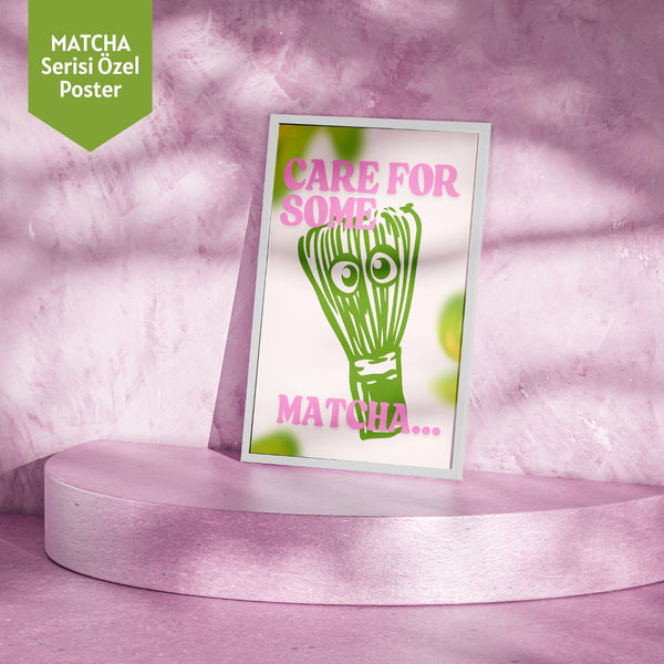 Mim and More x Luminara Studio Care For Some Matcha Poster