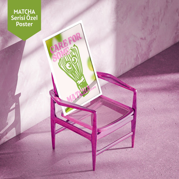 Mim and More x Luminara Studio Care For Some Matcha Poster