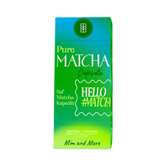 Pure Matcha Kapsül – Nespresso Uyumlu Saf Matcha Tozu, 10'lu Paket