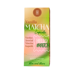 Vanilla Matcha Kapsül - Nespresso Uyumlu, Vanilya Aromalı Matcha Tozu, 10'lu Paket