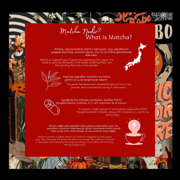 Halloween Matcha 2025 - Cadılar Bayramı Matcha, 25 gr
