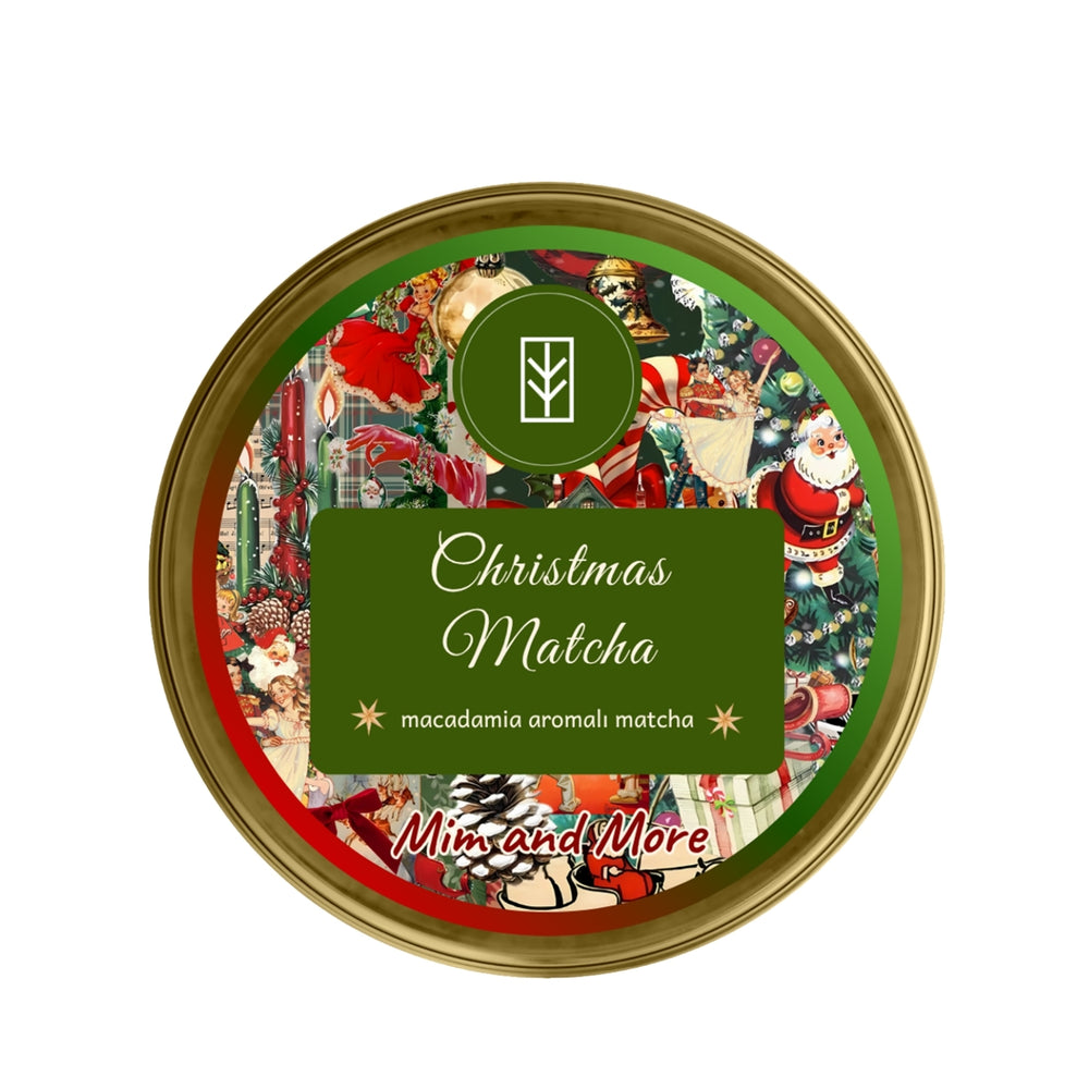 Christmas Kiss 2025 Matcha – Macadamia Aromalı Matcha 25 gr