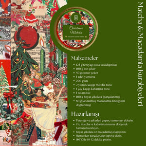 Christmas Kiss 2025 Matcha – Macadamia Aromalı Matcha 25 gr