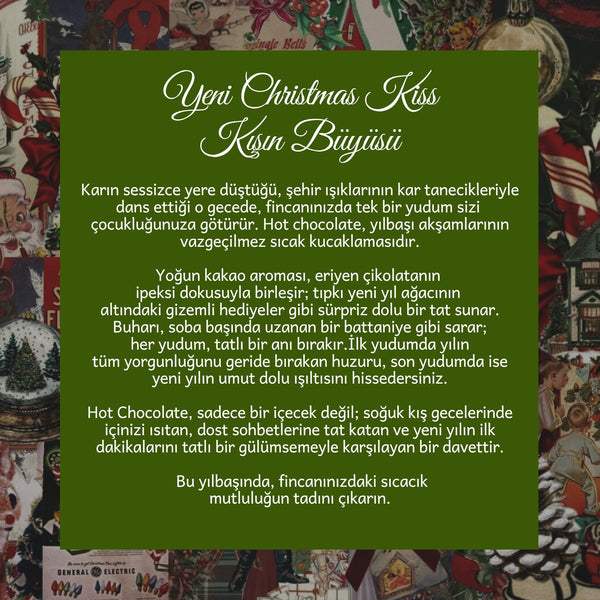 Christmas Kiss 2025 Hot Chocolate – Macadamia Aromalı Sıcak Çikolata 50 G