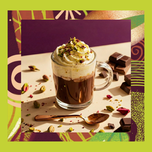 Pistachio Hot Chocolate – Antep Fıstıklı Sıcak Çikolata Tozu, Yoğun Lezzet 200 g