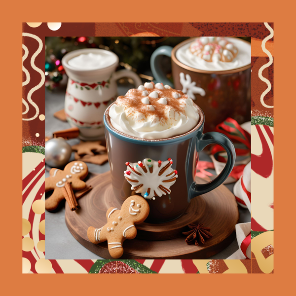 Gingerbread Hot Chocolate - Zencefilli Kurabiyeli Sıcak Çikolata Tin, 50 G