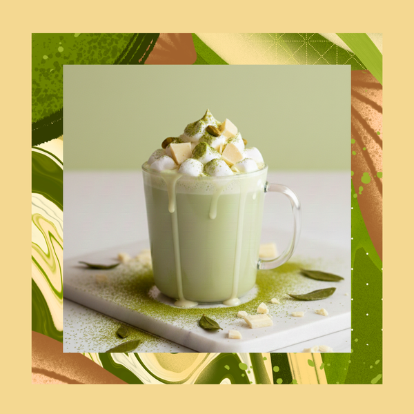 Matcha Hot Chocolate - Matchalı Sıcak Çikolata Tozu Tin, 200 g