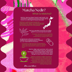 Pink Matcha Powder - Pembe Beetroot Superfood Matcha Tozu Doypack 25 g