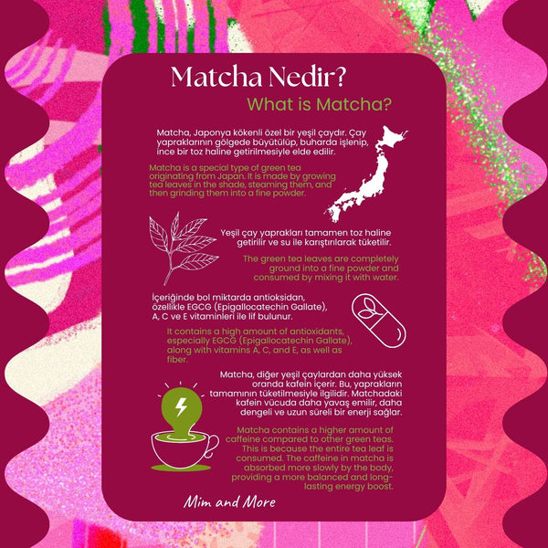 Pink Matcha Powder - Pembe Beetroot Superfood Matcha Tozu Doypack 25 g