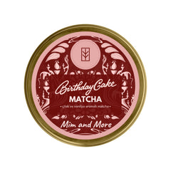 Birthday Cake Matcha - Çilek ve Vanilya Aromalı Matcha, 25 g