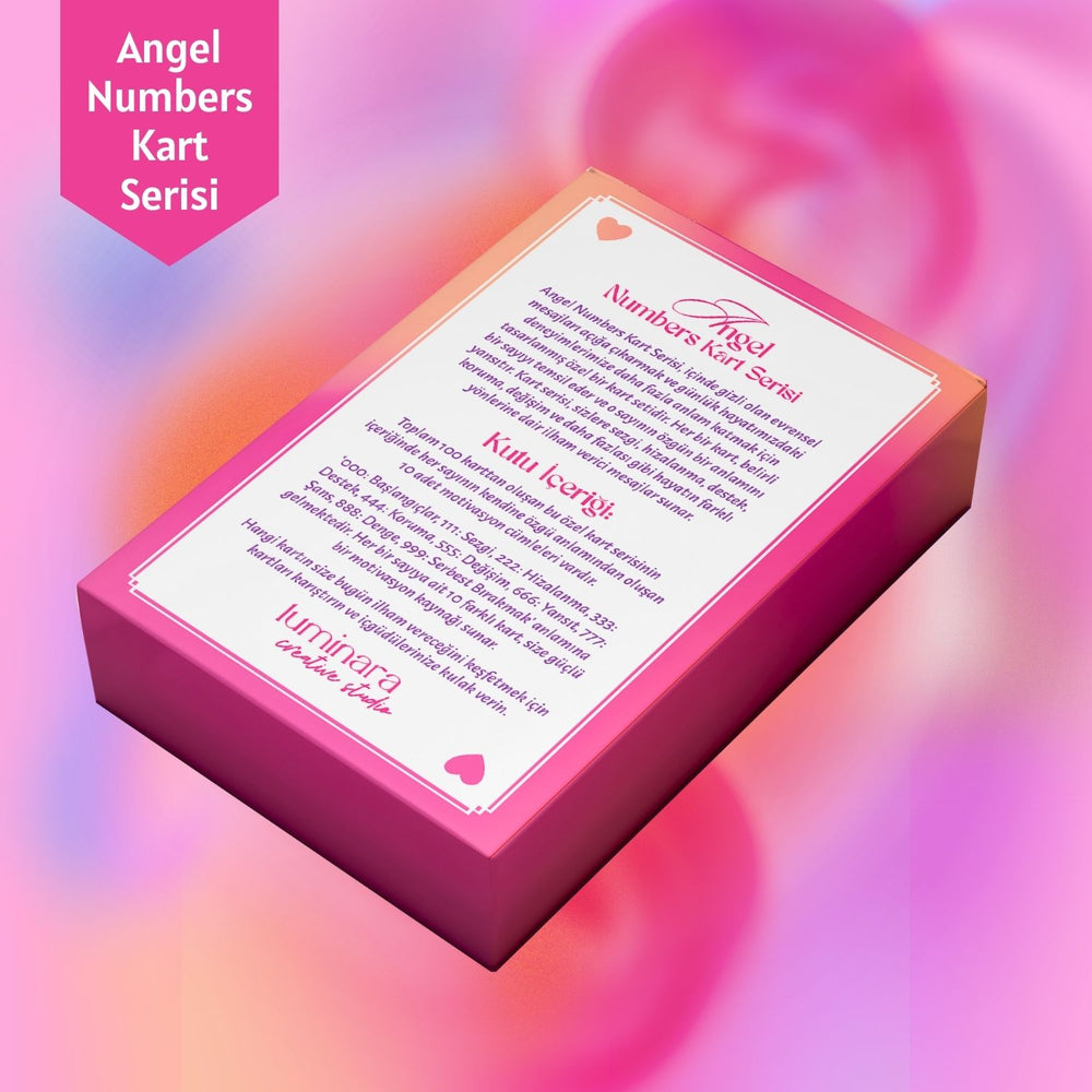 Luminara Studio Angel Numbers Card- Melek Sayıları Motivasyon Kartları