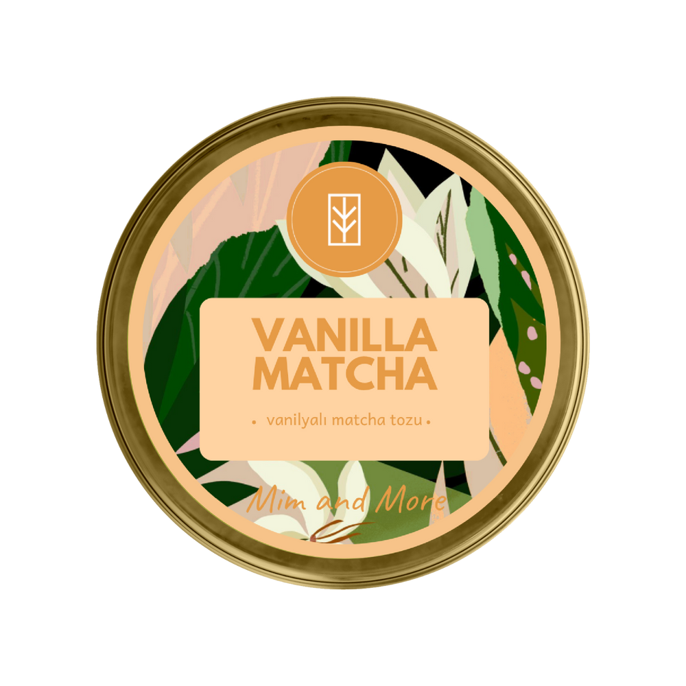 Vanilla Matcha – Vanilya Aromalı Ceremonial Grade Matcha Tozu 25 g