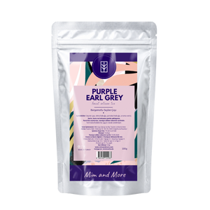 Purple Earl Grey Tea – Bergamotlu Seylan Çayı 100 G