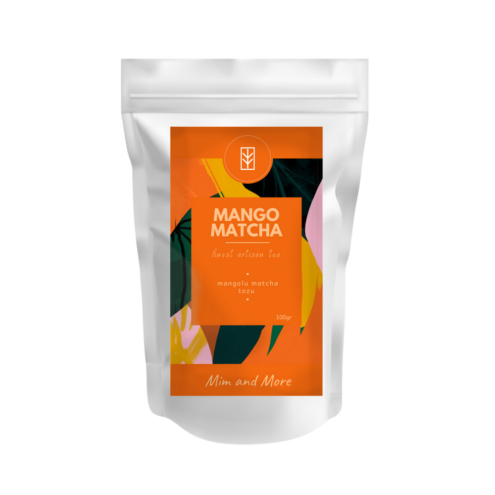 Mango Matcha – Mango Aromalı Ceremonial Grade Matcha Tozu 100 g