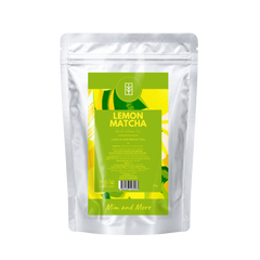 Lemon Matcha – Limon Aromalı Ceremonial Grade Matcha Tozu 50 g