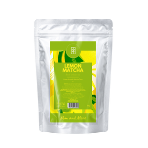 Lemon Matcha – Limon Aromalı Ceremonial Grade Matcha Tozu 50 g