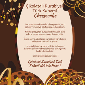 Chocolate Cookie Turkish Coffee - Çikolata Kurabiye Aromalı Türk Kahvesi, 150 gr