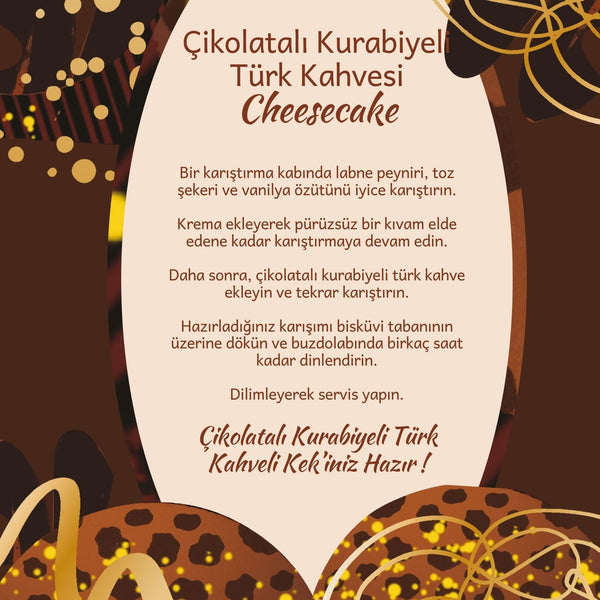 Chocolate Cookie Turkish Coffee - Çikolata Kurabiye Aromalı Türk Kahvesi, 150 gr