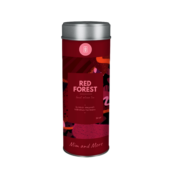 Red Forest Tea - Kırmızı Orman Meyveli Hibiskus Çayı 50 g