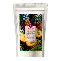 Inulin & Bromelain Coffee - Inulin, Bromelain, Matcha ve Ananaslı Form Kahve, 90 Gr