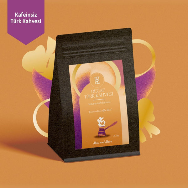 Decaf Turkish Coffee - Kafeinsiz Türk Kahvesi, 200 gr
