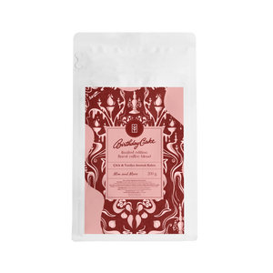 Birthday Cake Coffee - Çilek&Vanilya Aromalı Filtre Kahve, 200 gr