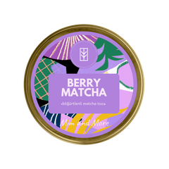 Berry Matcha – Orman Meyve Aromalı Ceremonial Grade Matcha Tozu 25 g