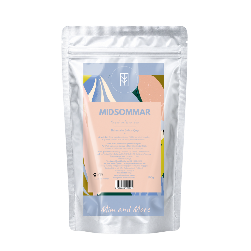 Midsommar Tea – Melisalı Ihlamurlu Bitki Çayı 100 g