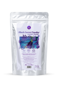 Doğal Mor Havuç Tozu – %100 Saf Black Carrot Powder 50 g