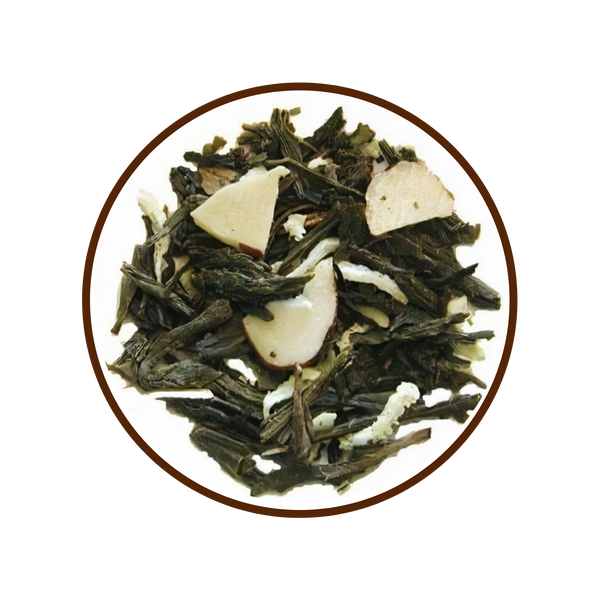 Coconut Sencha Tea - Hindistan Cevizli Yeşil Çay 100 g