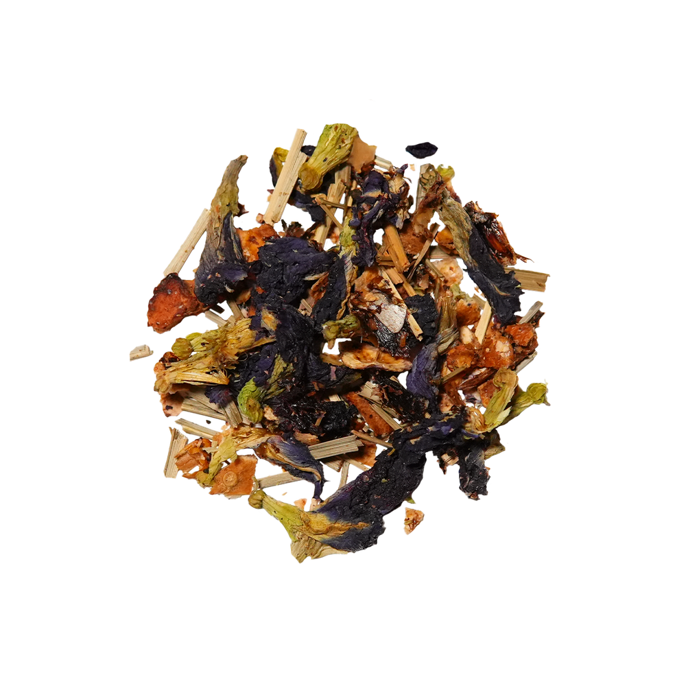 Euphoria Tea – Ahududulu Mavi Sarmaşık Çiçeği Harmanı 100 g