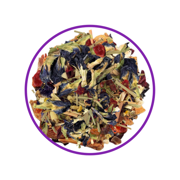 Euphoria Tea – Ahududulu Mavi Sarmaşık Çiçeği Harmanı 100 g