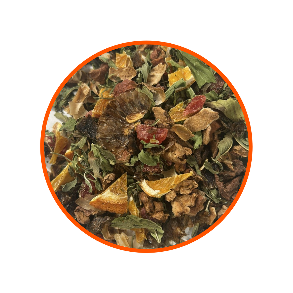 Orange Spearmint Tea - Portakallı Kıvırcık Nane Çayı 100 g
