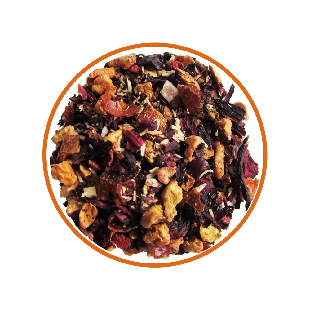 Summer Sun – Ananaslı Hibiskus Meyve ve Bitki Çayı 100 g