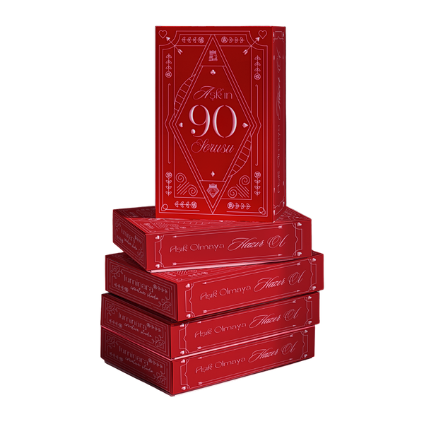 Luminara Studio x Mim and More Aşk’ın 90 Sorusu – Çiftler İçin 90 Soruluk Kart Oyunu