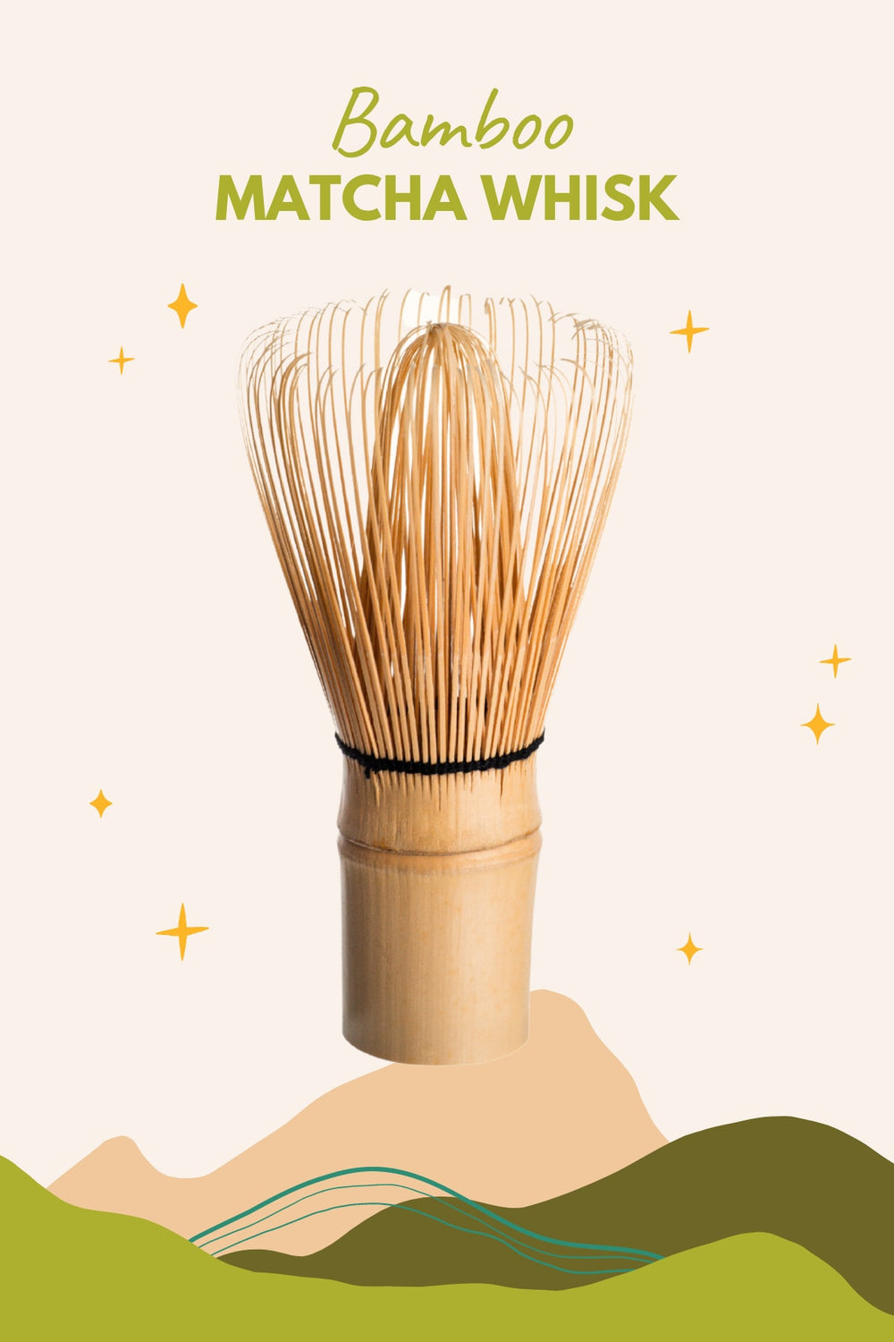 Bamboo Matcha Whisk & Bamboo Matcha Kaşık Set
