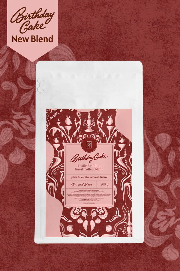 Birthday Cake Coffee - Çilek&Vanilya Aromalı Filtre Kahve, 200 gr