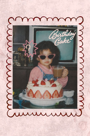 Birthday Cake Coffee - Çilek&Vanilya Aromalı Filtre Kahve, 200 gr