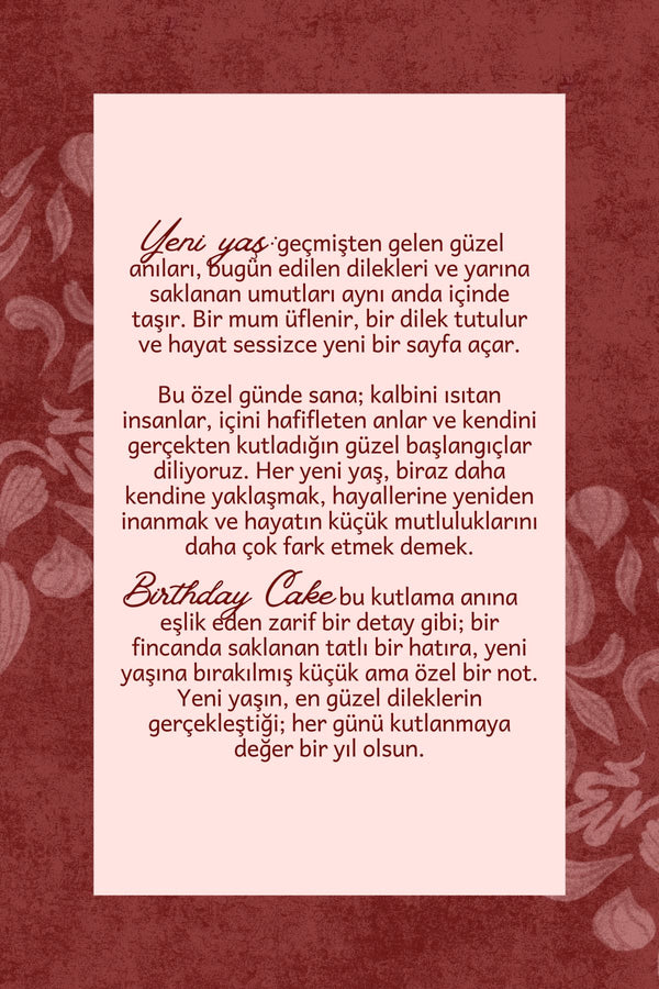 Birthday Cake Coffee - Çilek&Vanilya Aromalı Filtre Kahve, 200 gr