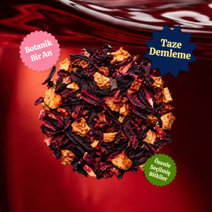 Blueberry Hibiscus Tea - Yaban Mersini Aromalı Hibiskus Çayı 40 g
