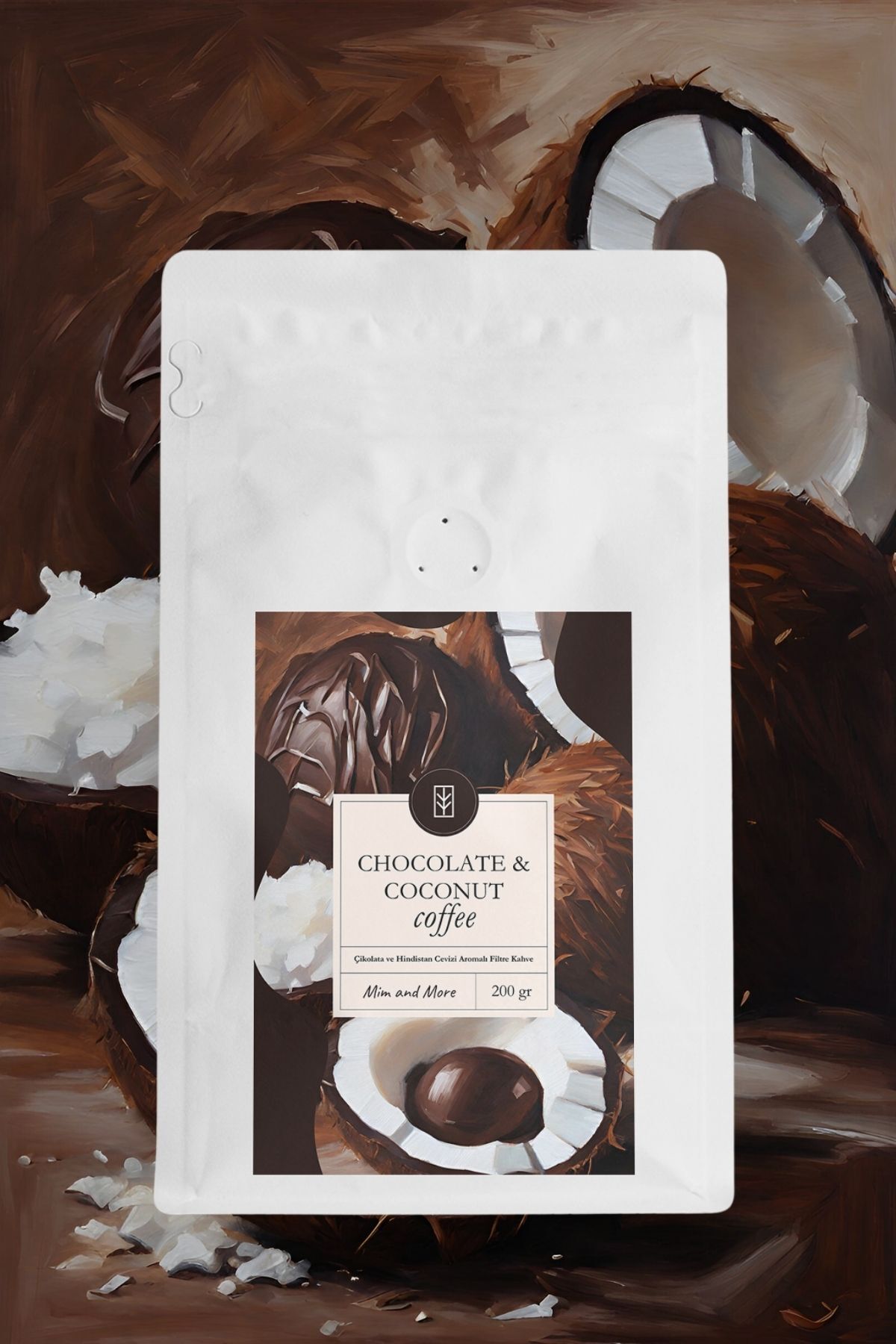 ♡cocoa♡ Chocolate & Coconut Coffee - Çikolata ve Hindistan Cevizi Aromalı