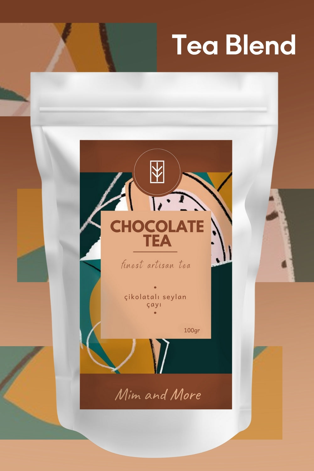 Chocolate Tea - Çikolatalı Seylan Çayı 100 g